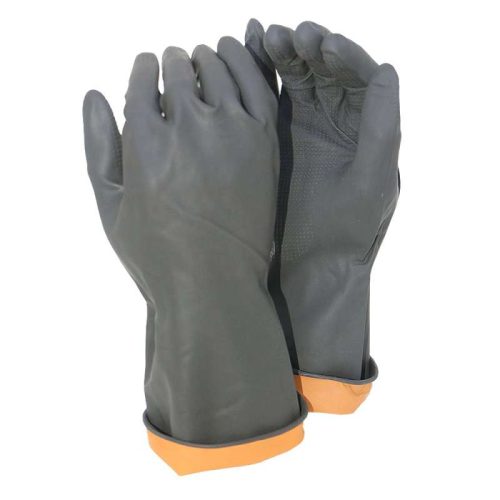 Black Builders Gloves Wrist Length
