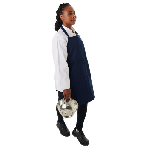 1 Piece Poly Cotton Twill Bib Apron