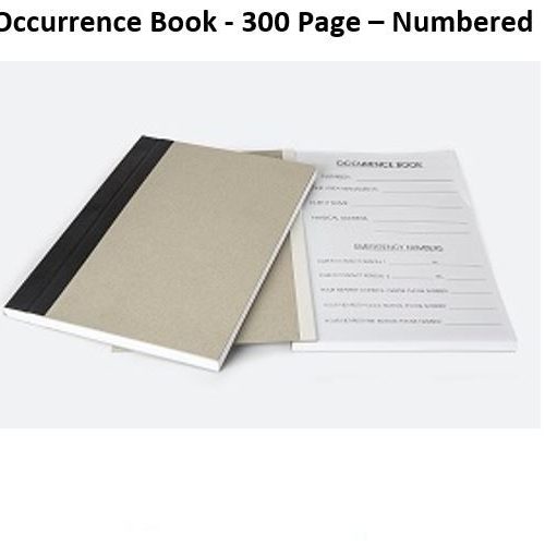 Security Occurrence Book