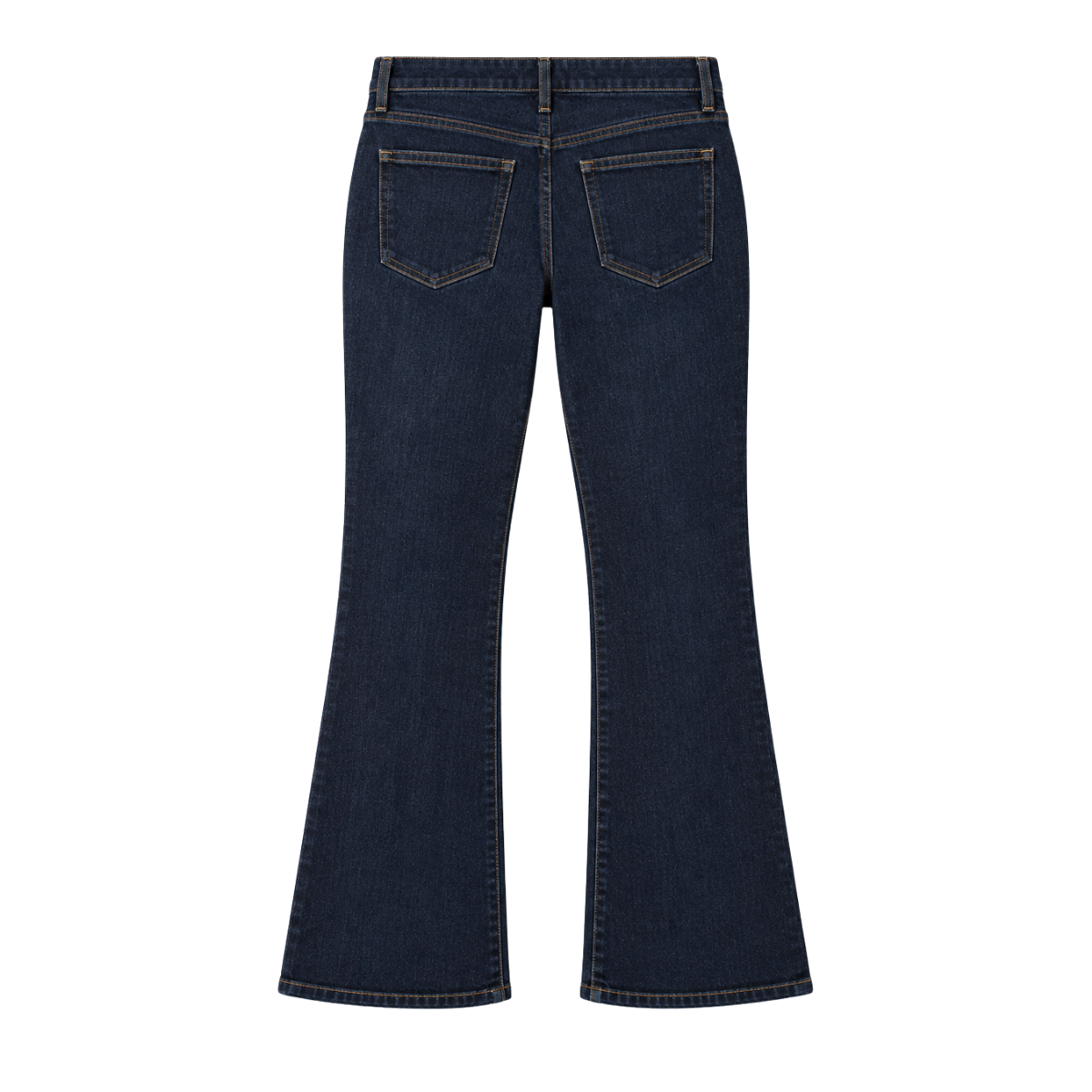 Ladies Bootcut Denim Jeans – Dark Indigo - Image 2